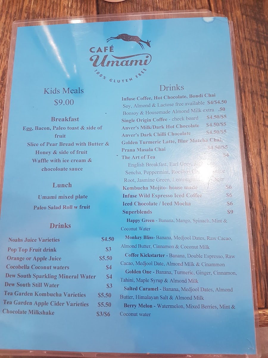 Menu Cafe Umami-7